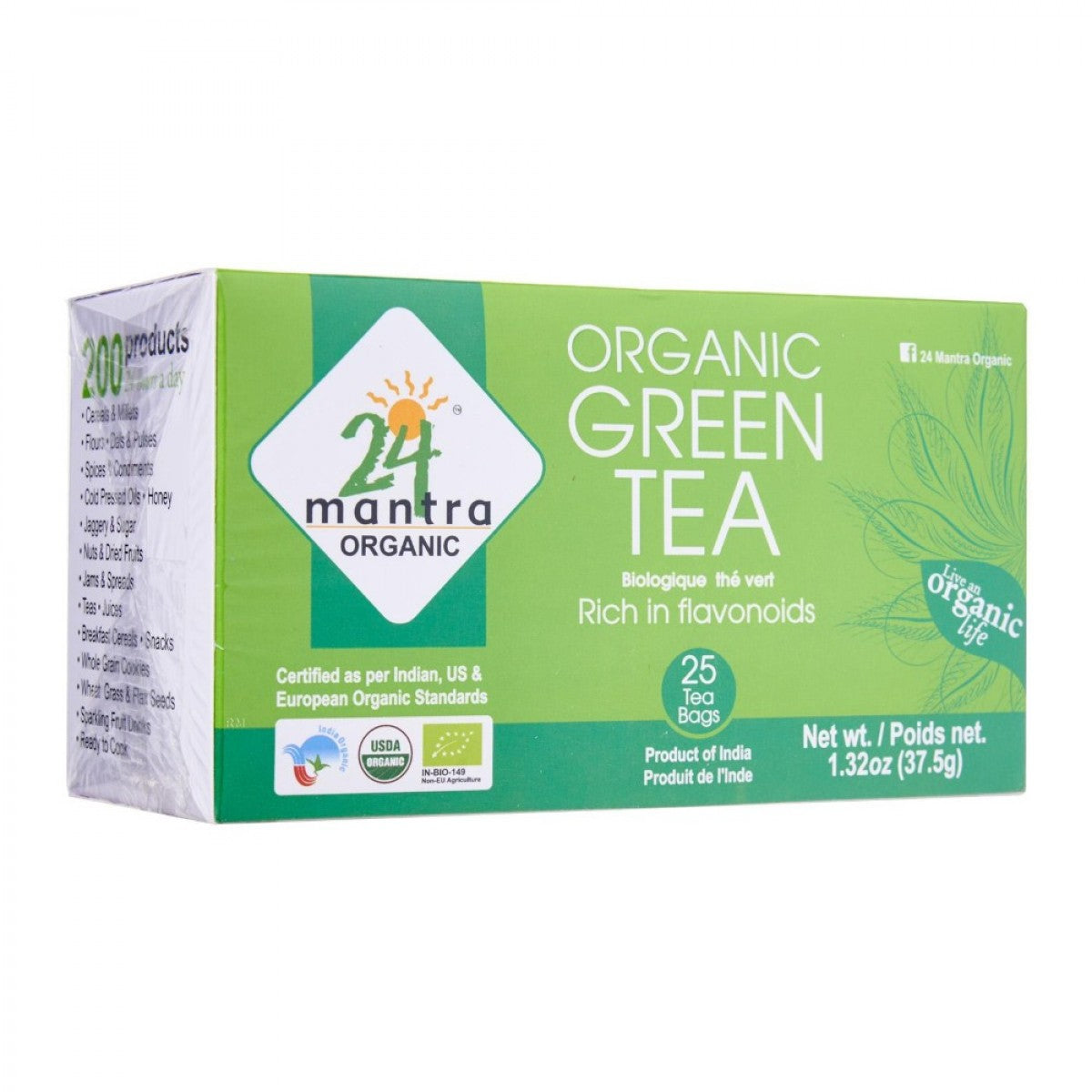24MANTRA GREEN TEA 37.5G
