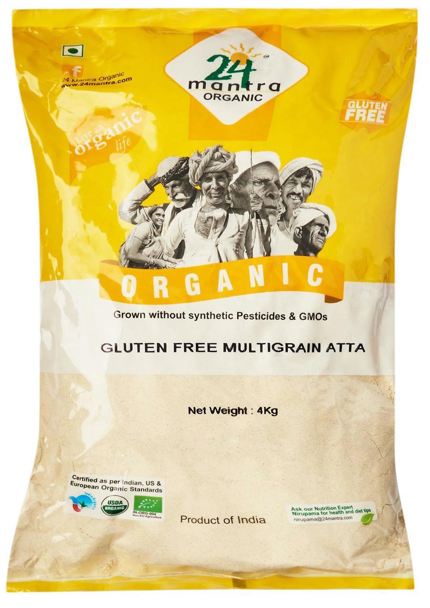 24MANTRA MULTI GRAIN ATTA 2LB