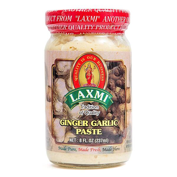 LAXMI GINGER/GARLIC PASTE 8OZ