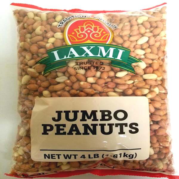 LAXMI JUMBO PEANUTS 4LB