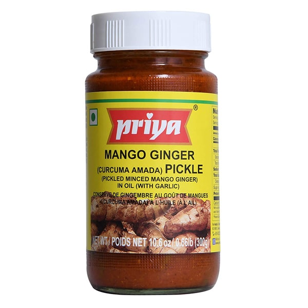PRIYA MANGO GINGER PICKLE 10OZ