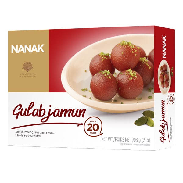 NANAK GULAB JAMUN 12 PCS 2LB