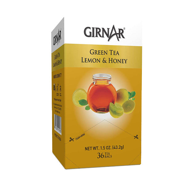 GIR GREEN TEA LEMON HONEY 36BG