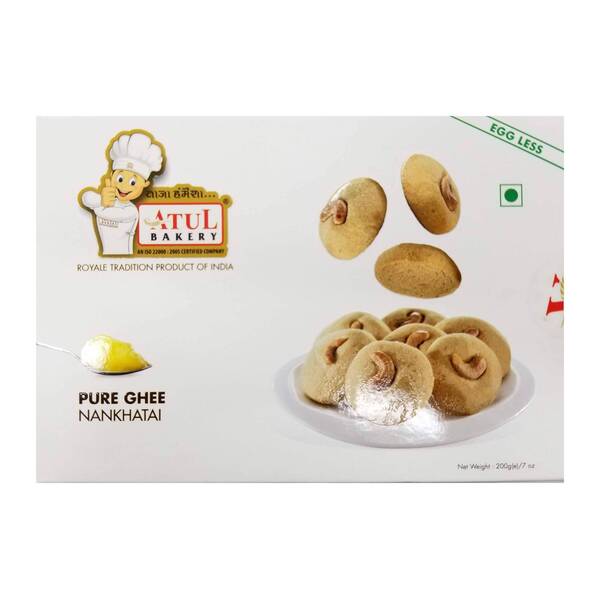 ATUL PURE GHEE NANKHATAI 200G