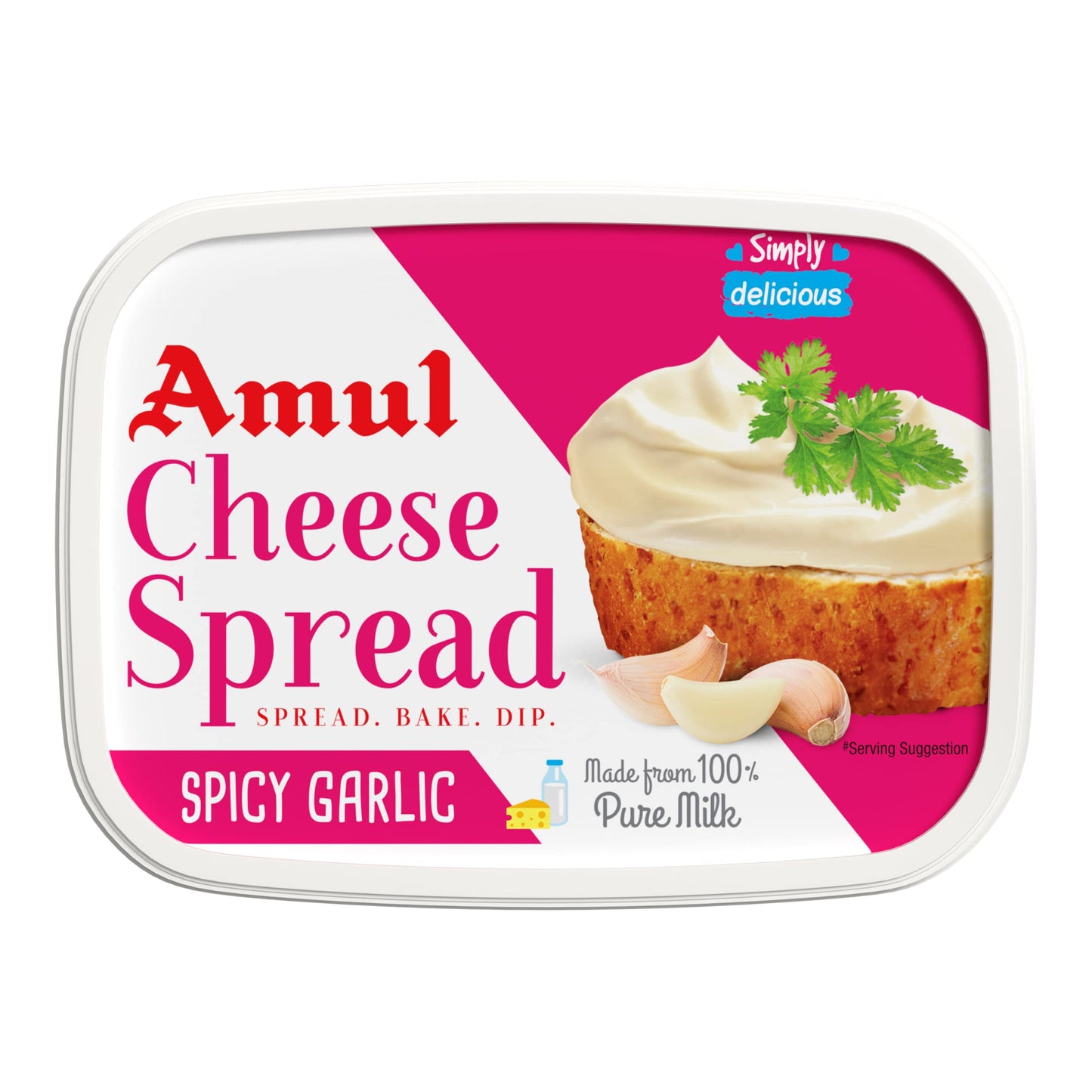 AMUL CHESE SPREAD SPIC GAR 7OZ