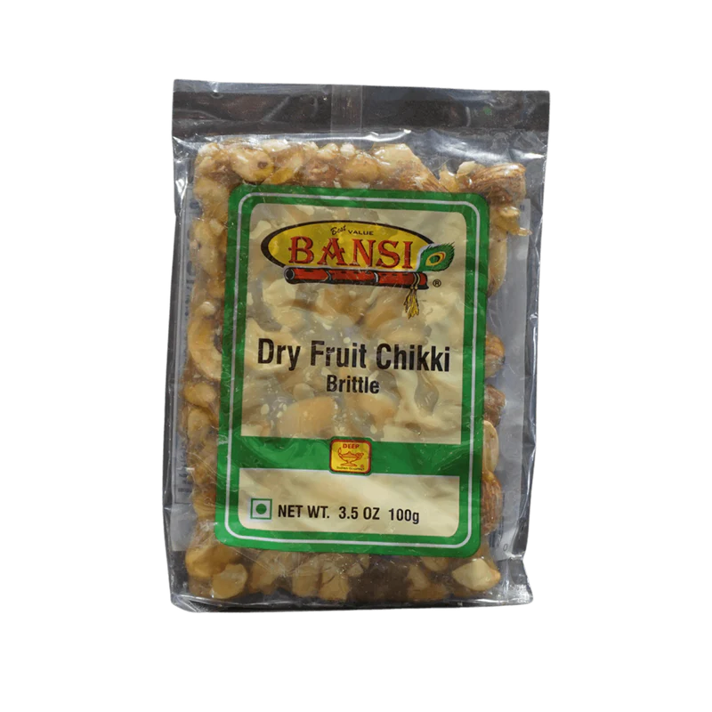 BANSI DRY FRUIT CHIKKI 100G