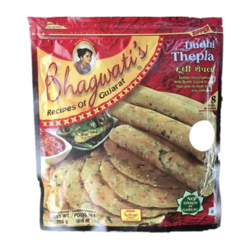 BHAGWATI DUDHI THEPLA 8PCS