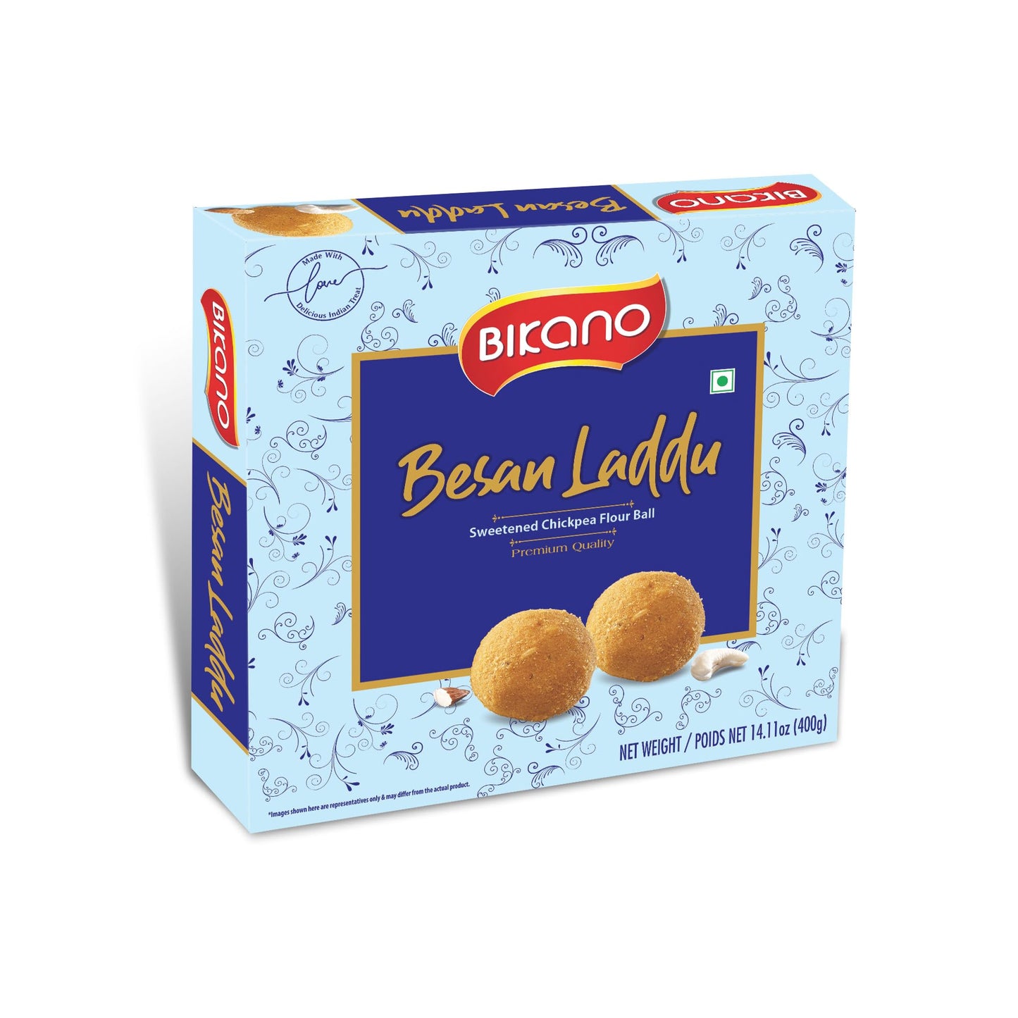 BIKANO BESAN LADDO 400G