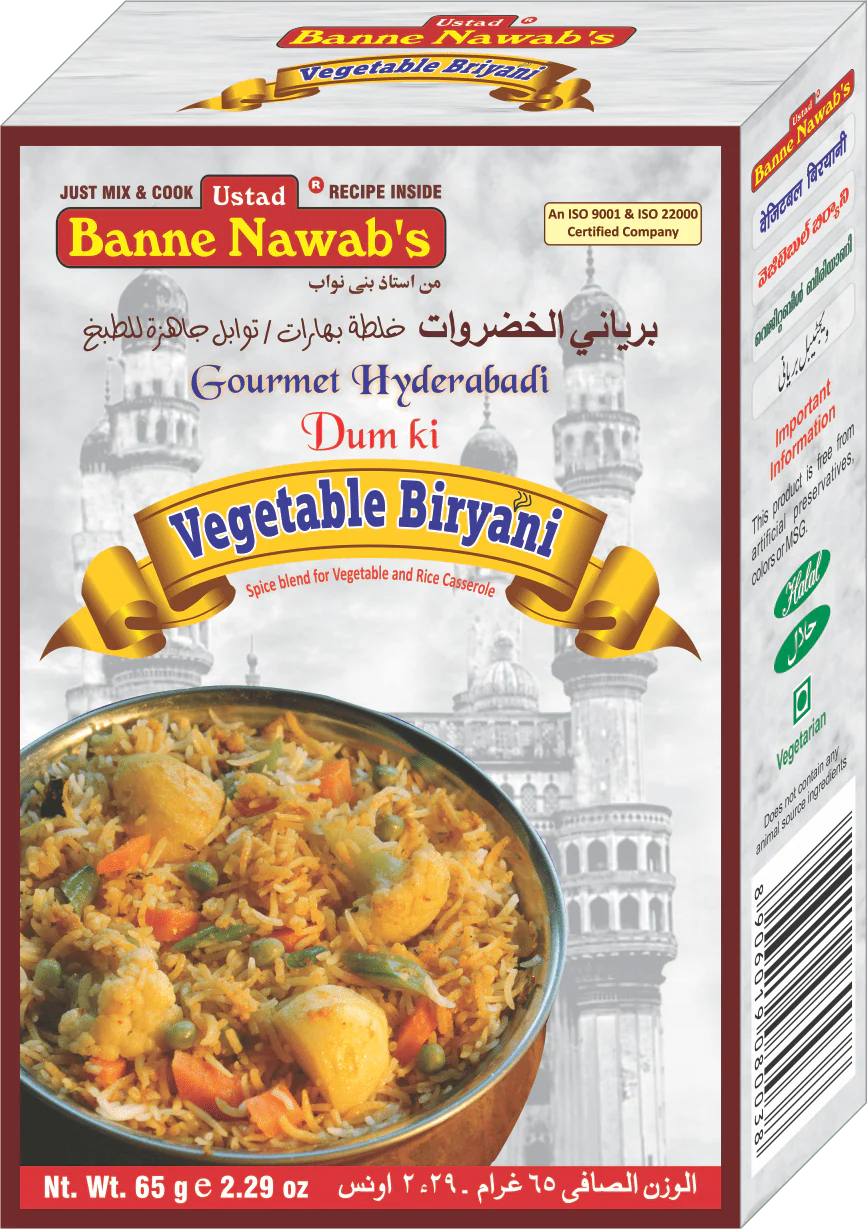 BN VEGETABLE BIRYANI 65G