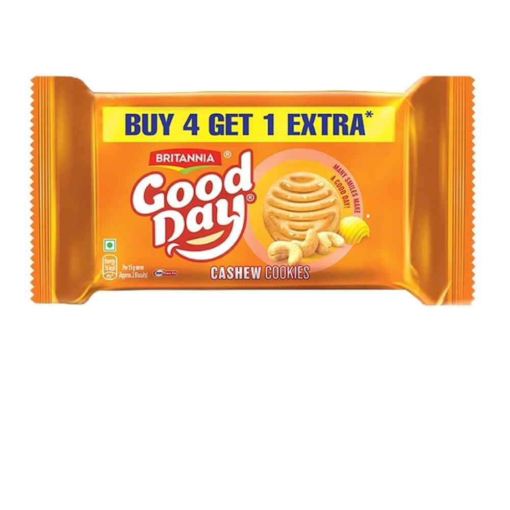 BRIT GOODDAY CASHEW COOKI 600G