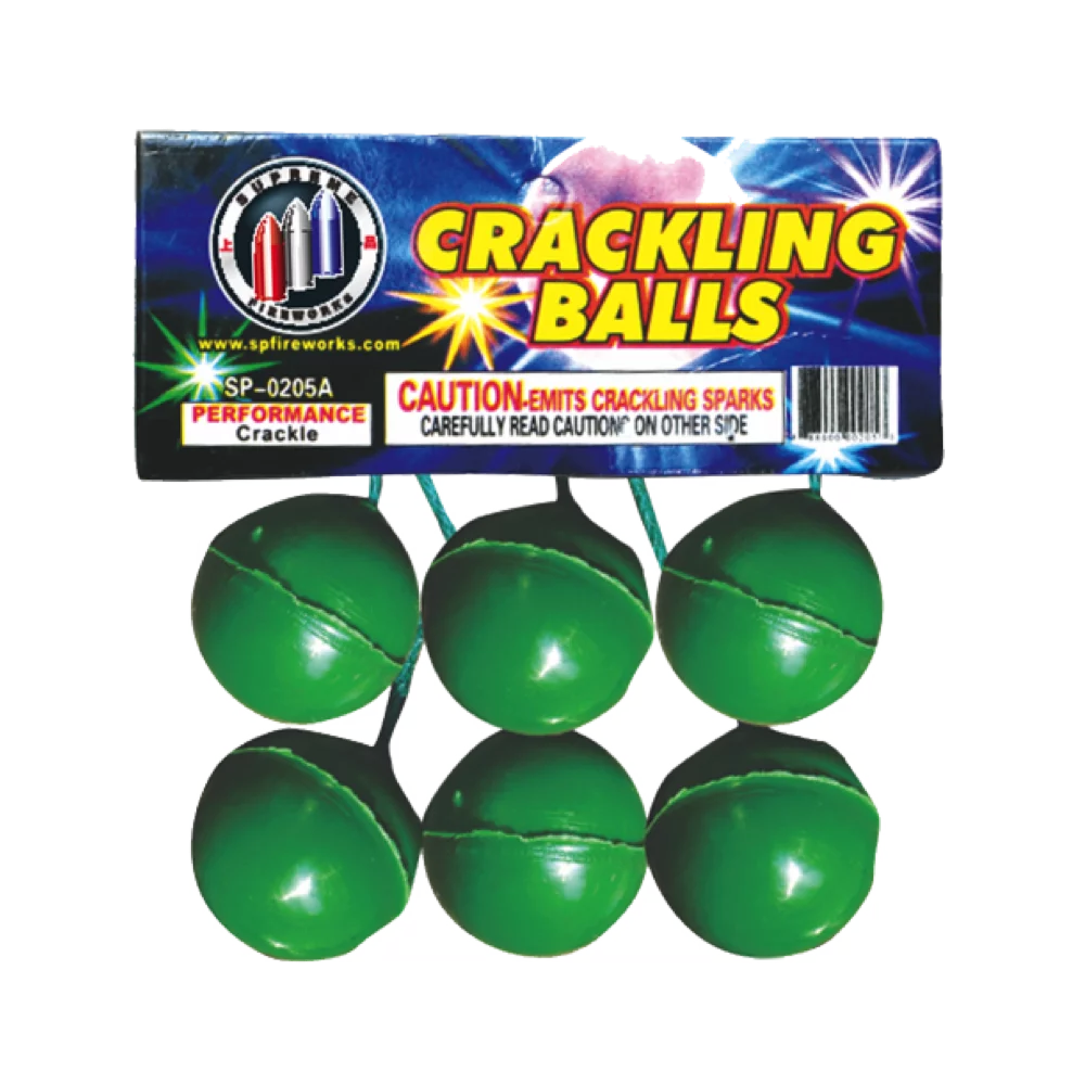 CRACKLING BALLS FIREWORKS