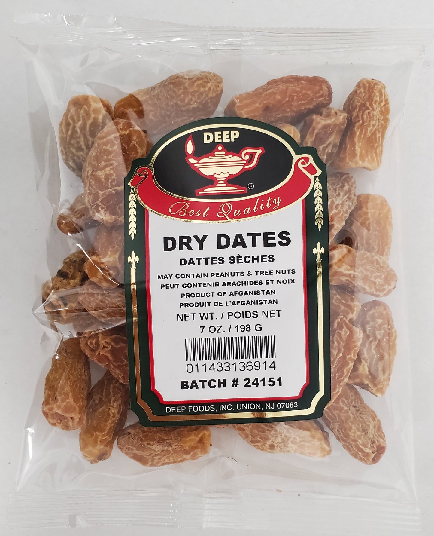 DEEO DRY DATES 7oz