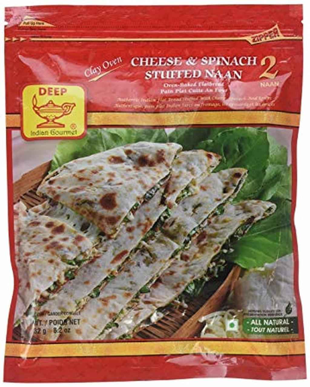 DEEP CHEESE&SPINACH NAAN
