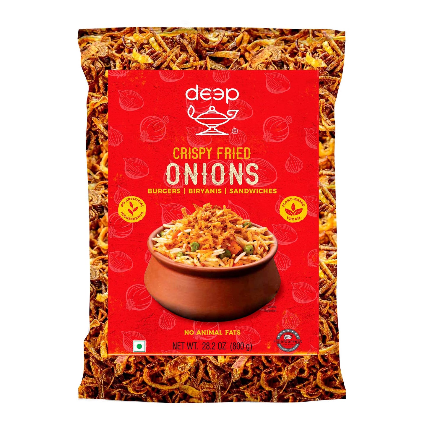 DEEP FRIED ONIONS 1lb