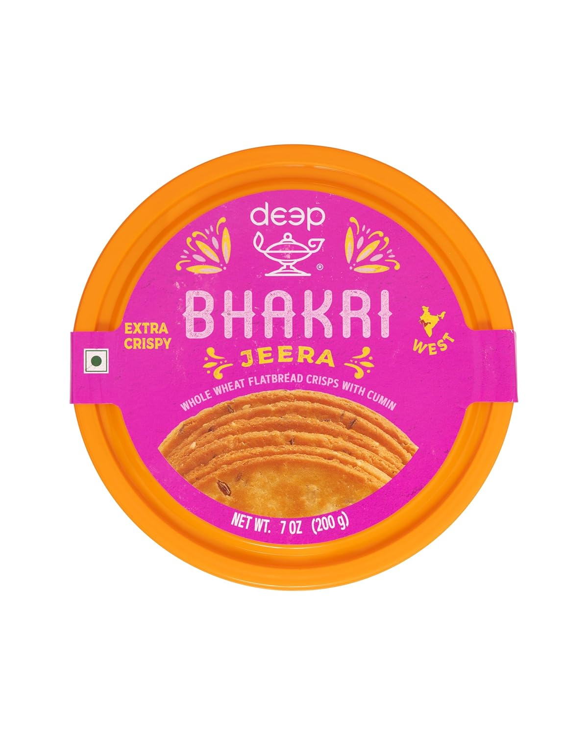 DEEP JEERA BHAKRI 7 OZ