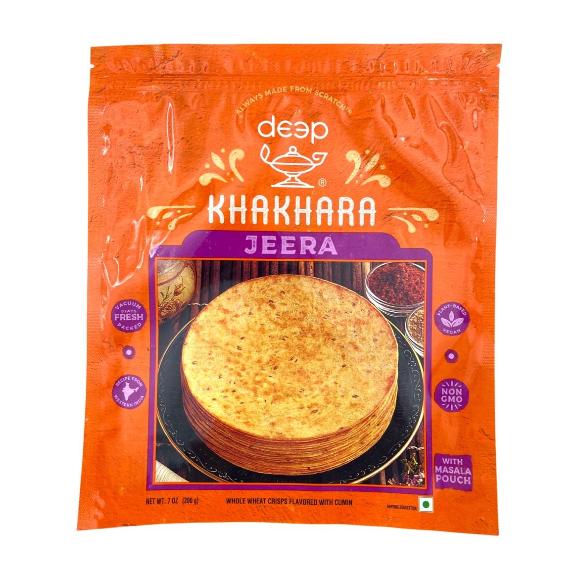 DEEP JEERA KHAKHRA 200G