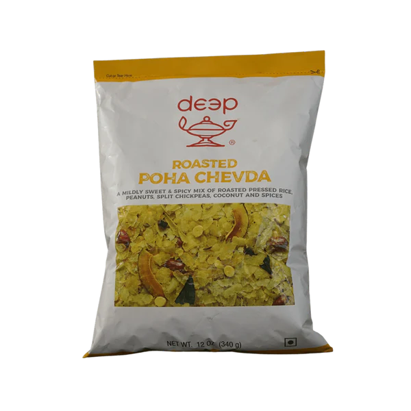 DEEP ROASTED POHA CHEVDA 340G