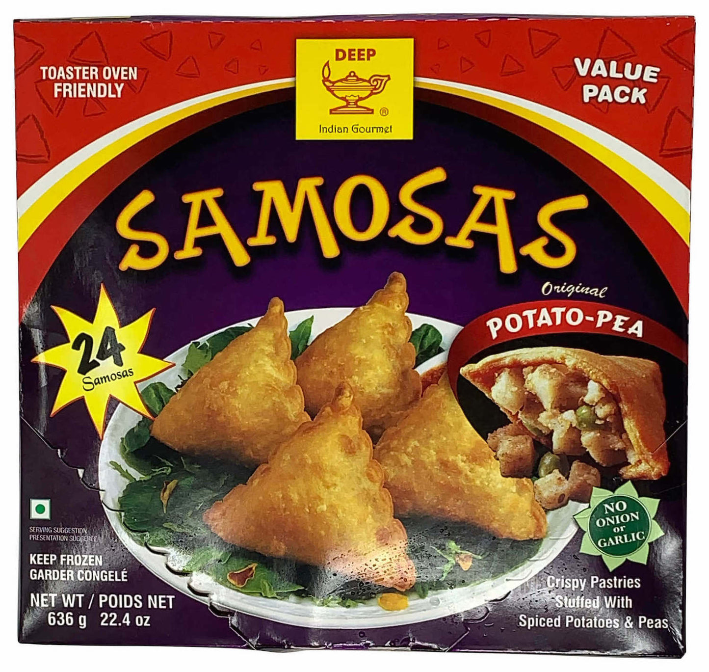 DEEP SAMOSA POTATO 24pcs