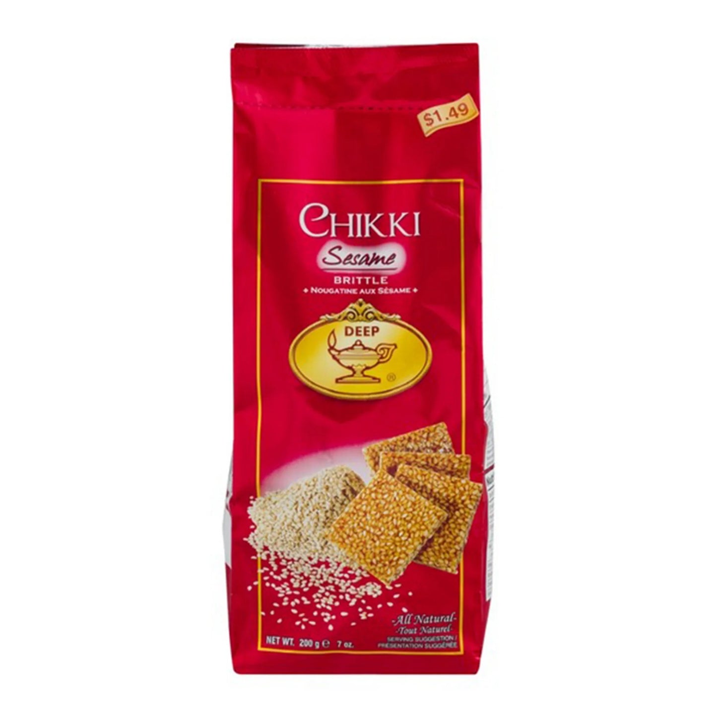 DEEP SESAME CHIKKI 200G