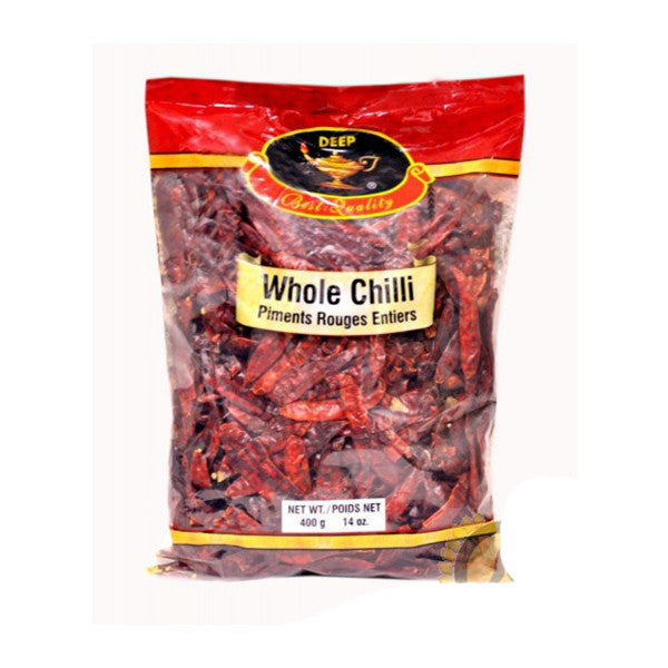 DEEP WHOLE CHILLI 400G