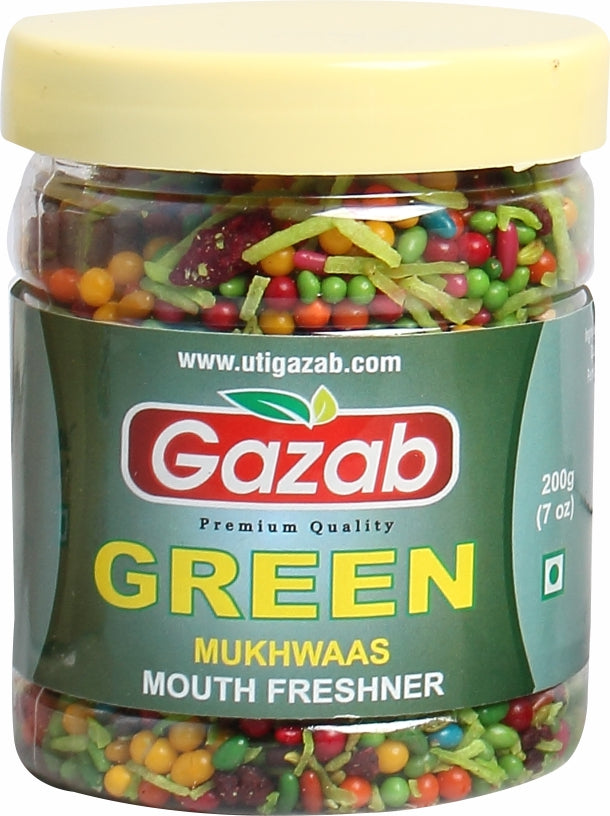 GAZAB GREEN MUKHWAAS 200G