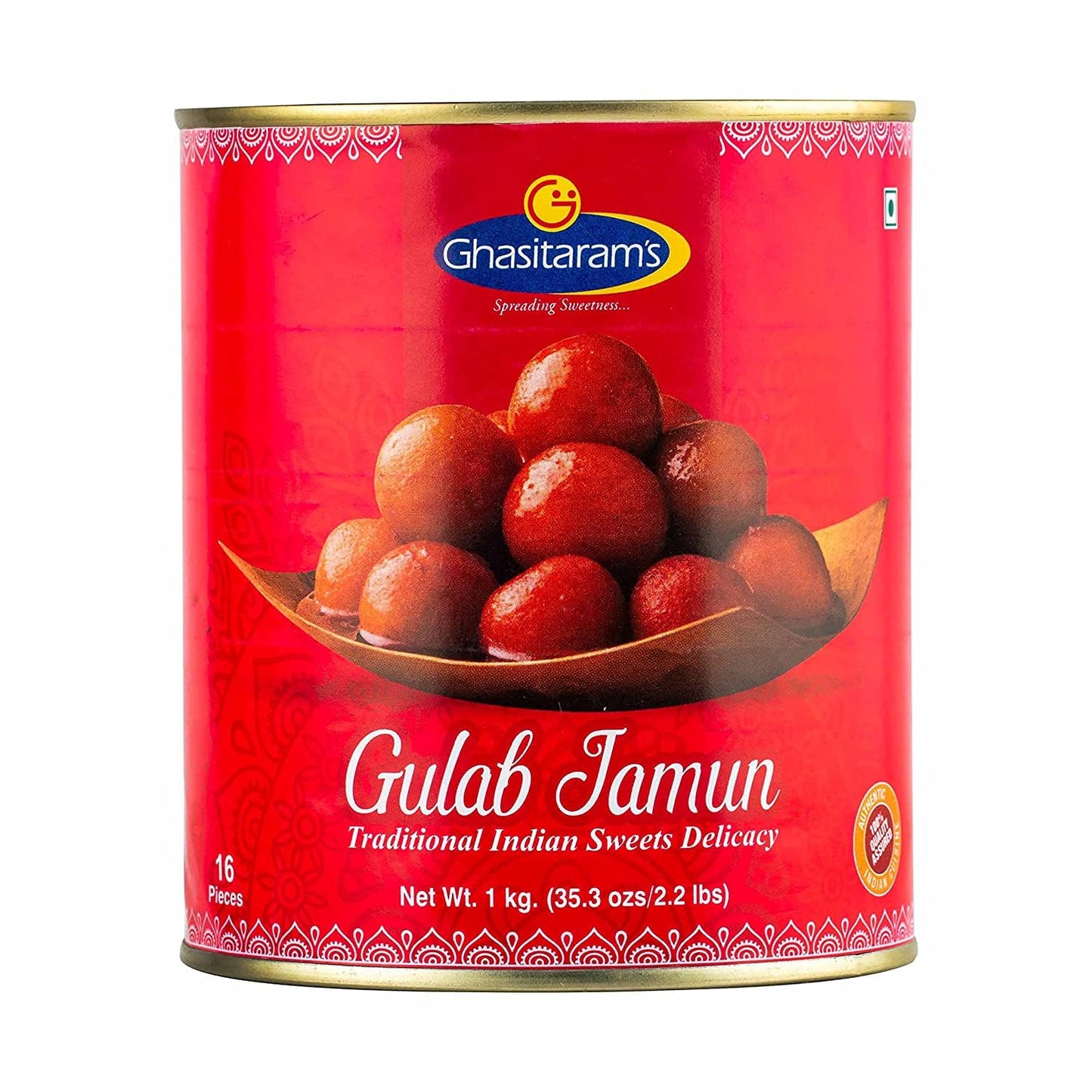 GHASITARAMS GULAB JAMUN 1KG
