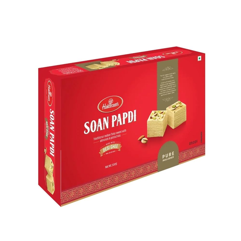 HAL KESAR SOAN PAPDI 500G