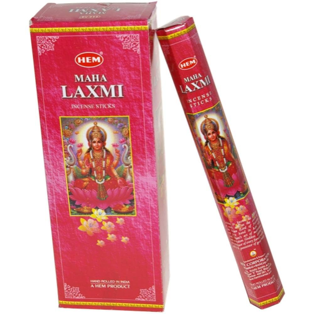 HEM MAHA LAXMI INCENSE BOX