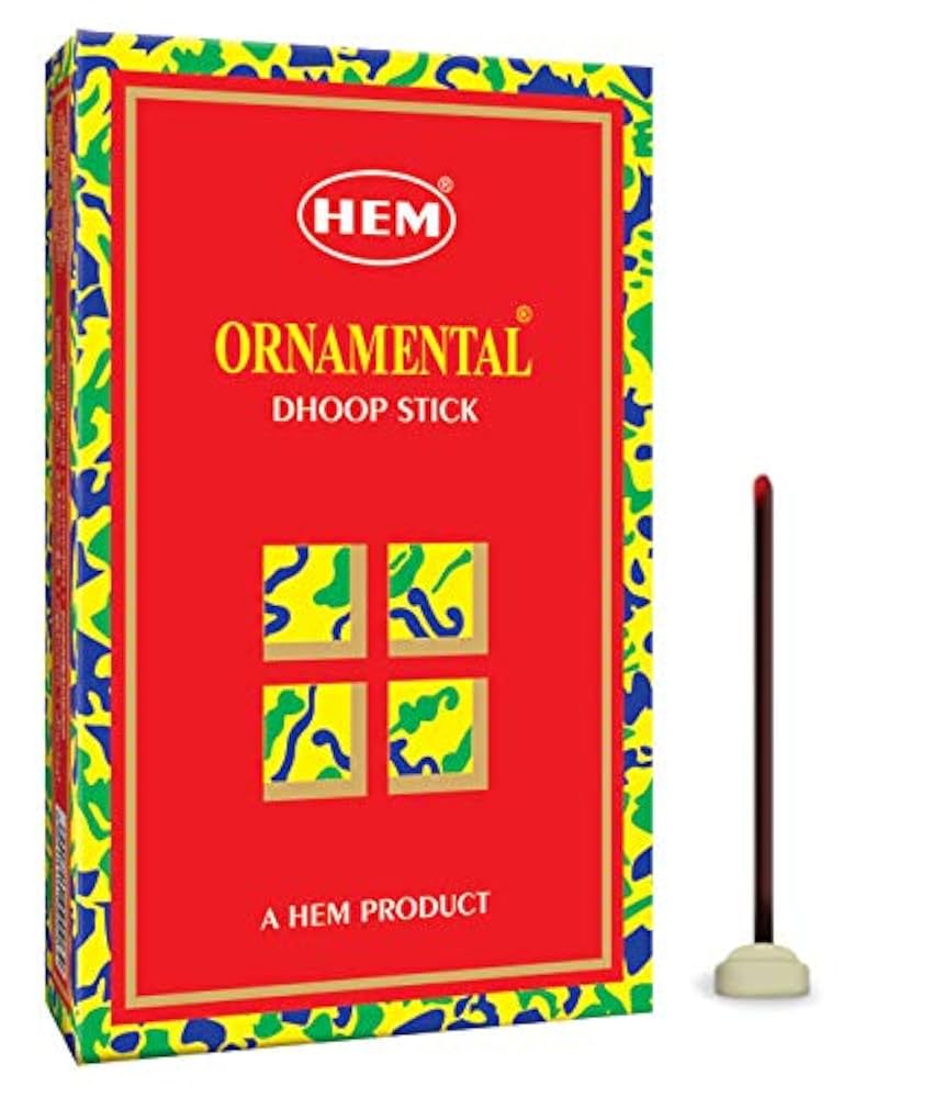HEM ORNAMENTAL DHOOP STICK