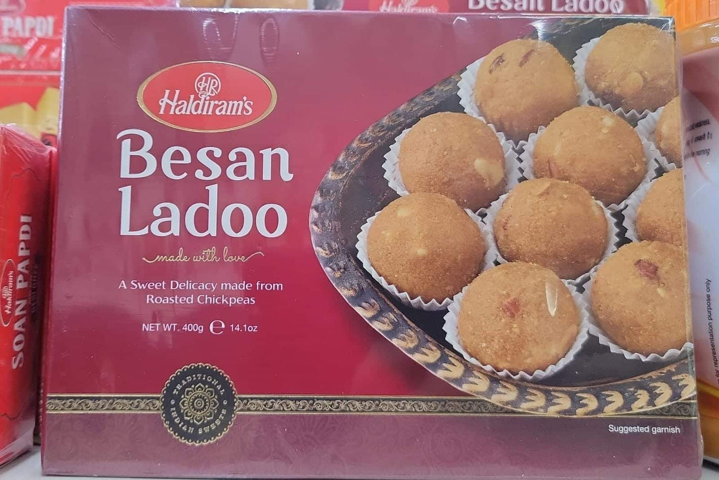HAL BESAN LADOO 400G
