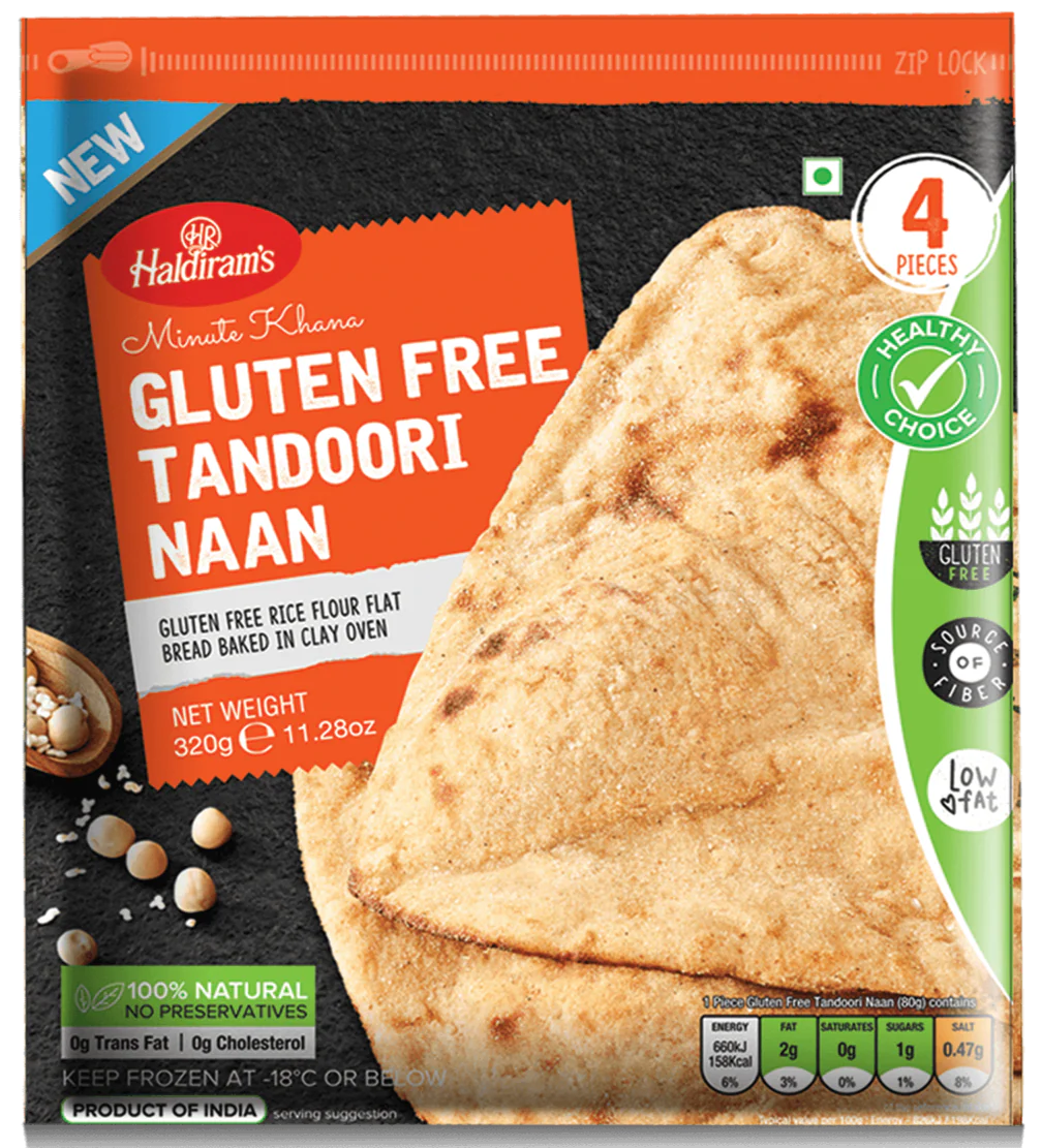 HLD GULTEN FREE TANDOORI ROTI