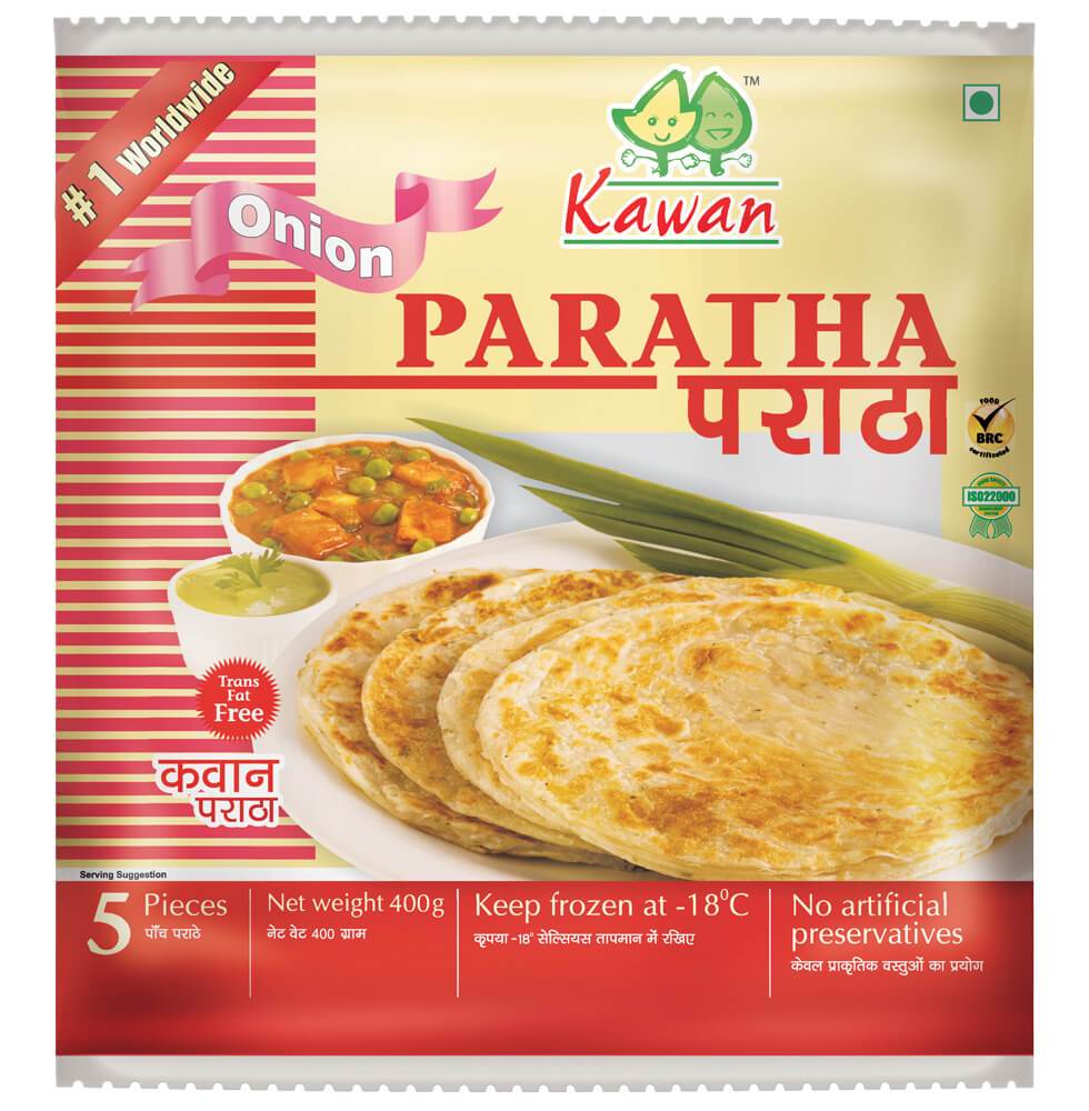 KAWAN ONION PARATHA 5PCS