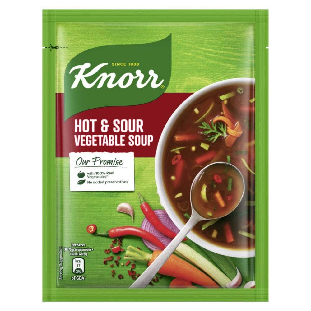 KNORR HOT N SOUR VEG SOUP 45G