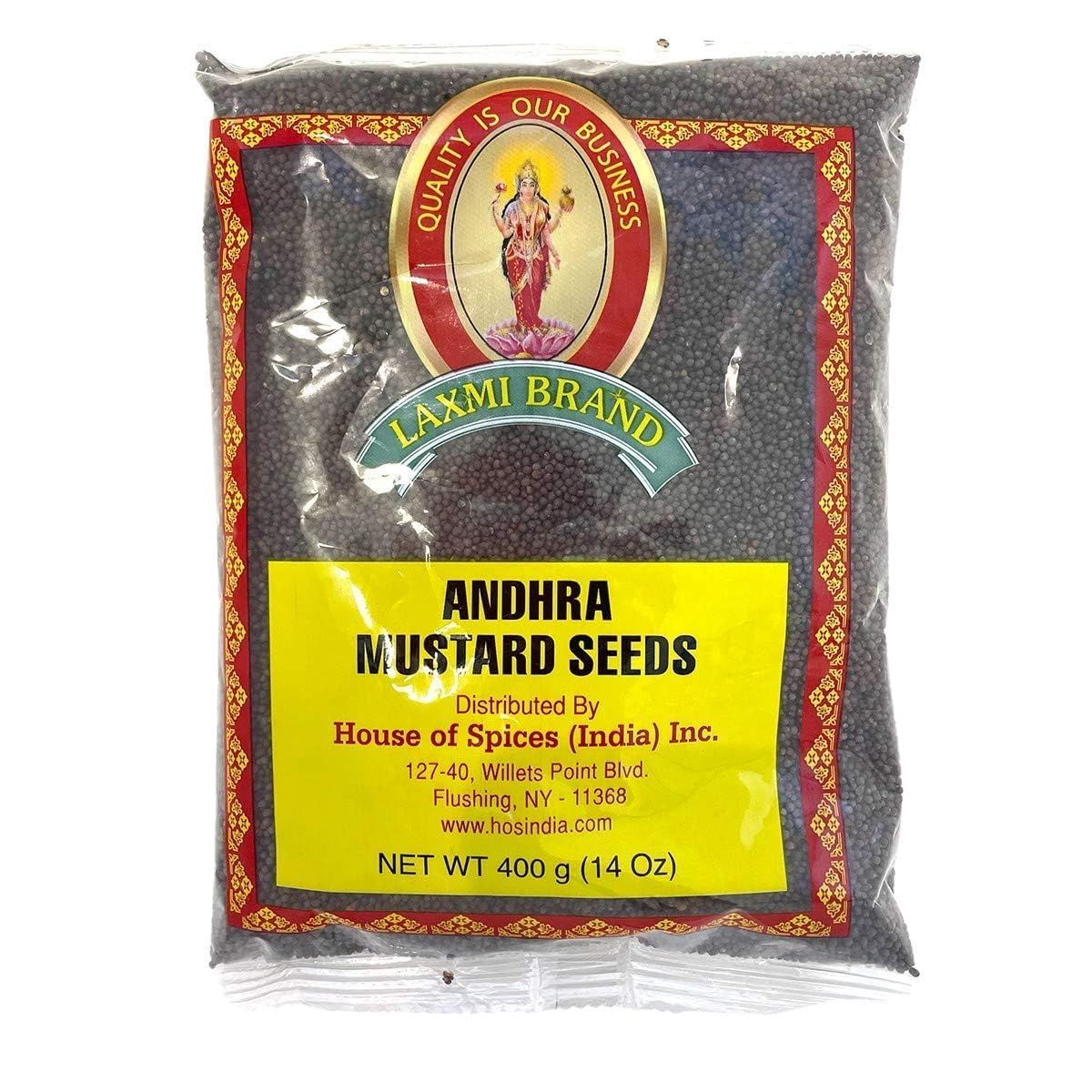 LAXMI ANDHRA MUSTARD SEED 400G
