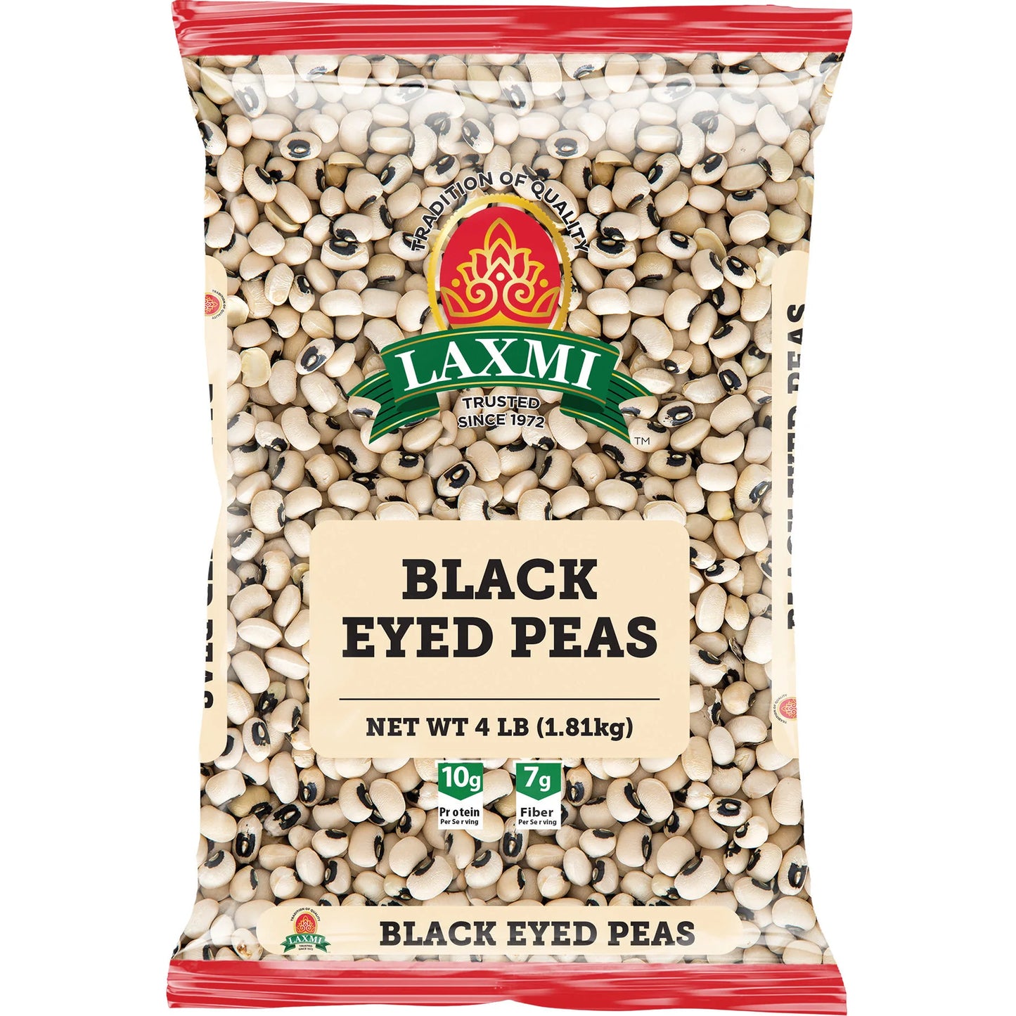 LAXMI BLK EYE PEAS 4LB