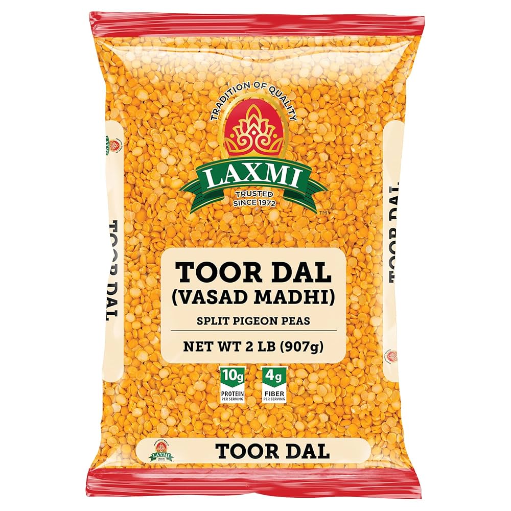 LAXMI TOOR DAL OILY 2LB
