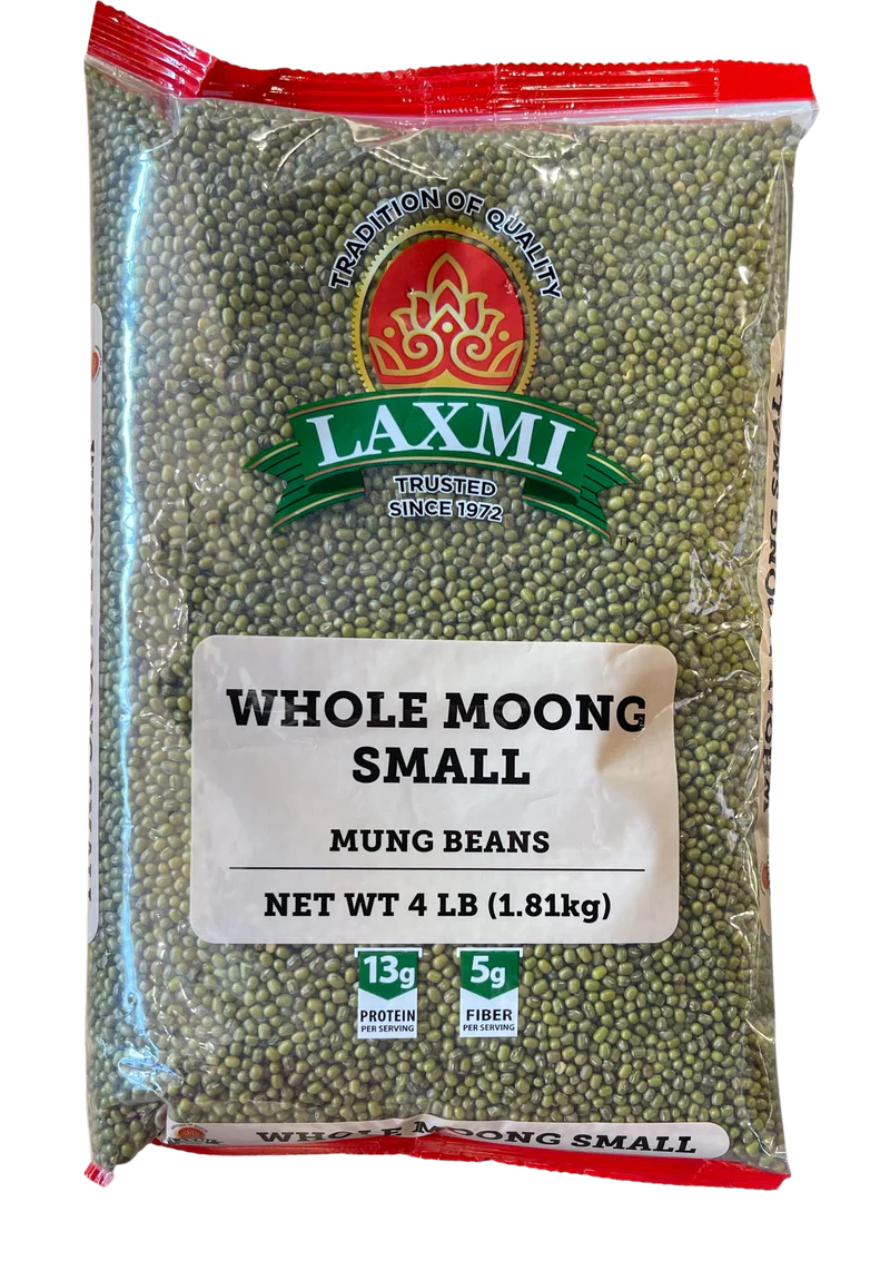 LAXMI WHOLE MOONG 4LB