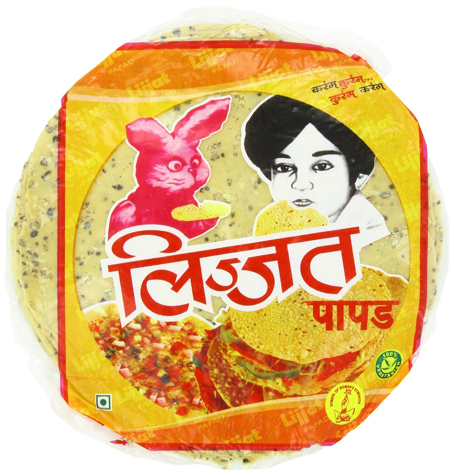 LIJJAT PUNJAB MASALA PAPAD 7OZ