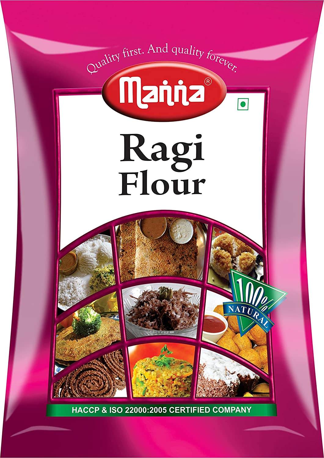 MANNA RAGI FLOUR 500G