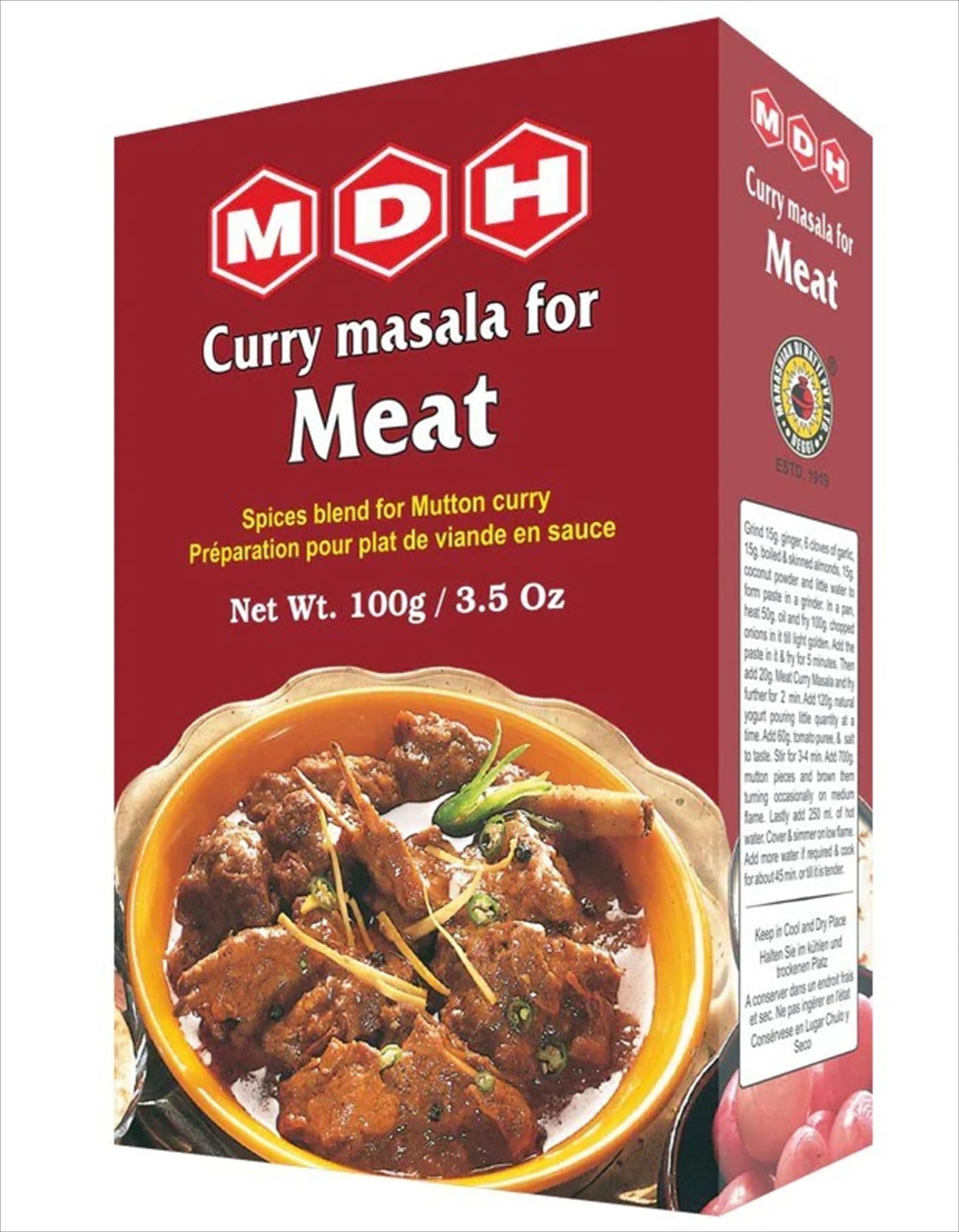 MDH MEAT CURRY MASALA 100G