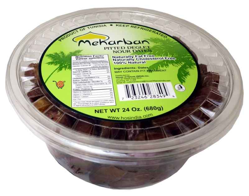 MEHARBAN PITTED DATES 24OZ