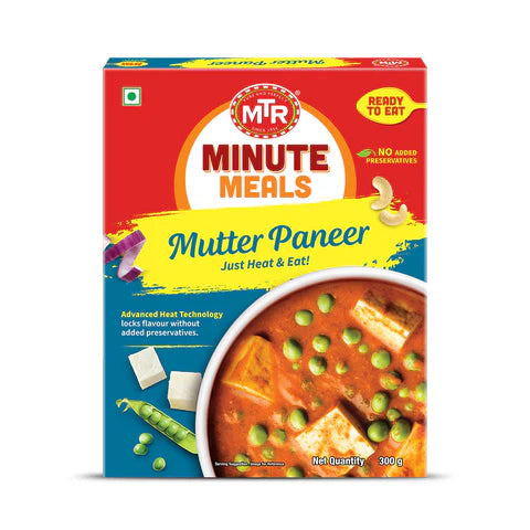 MTR R-T-E MUTTER PANEER 300G