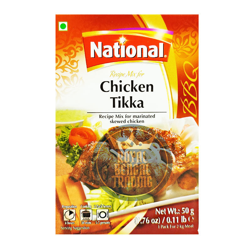 NAT CHICKEN TIKKA 50G