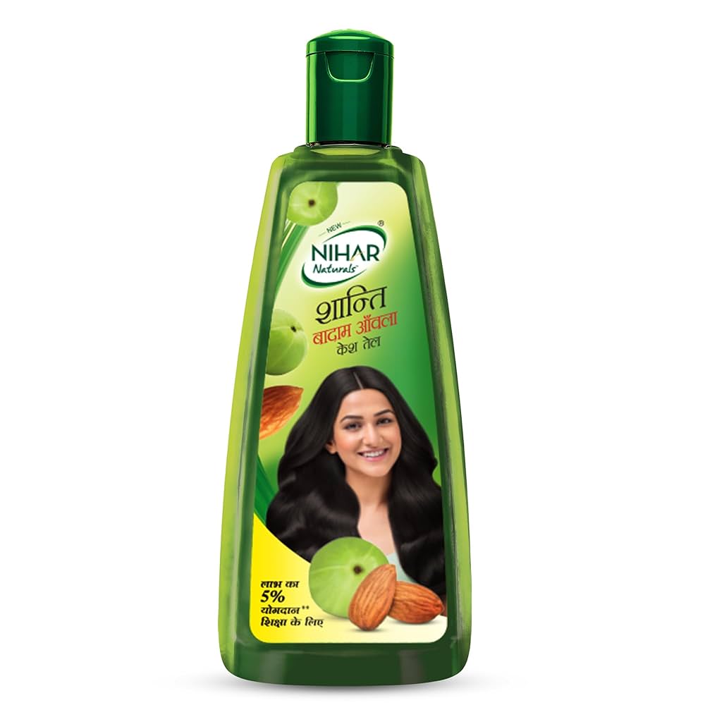 NIHAR SHANTI ALMOND OIL 330ML