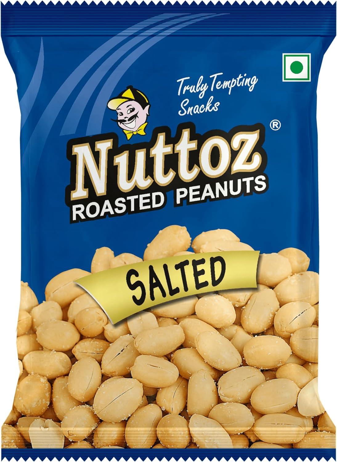 NUTTOZ SALTED PEANUTS 160G