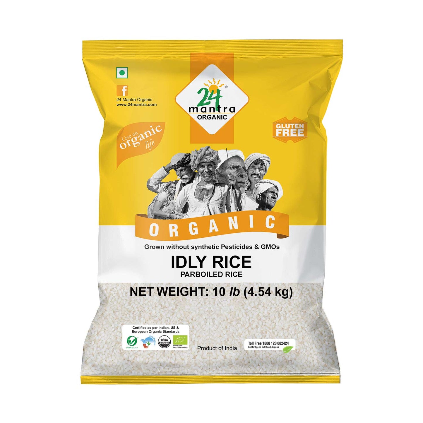 ORGANIC IDLI RICE 10lb