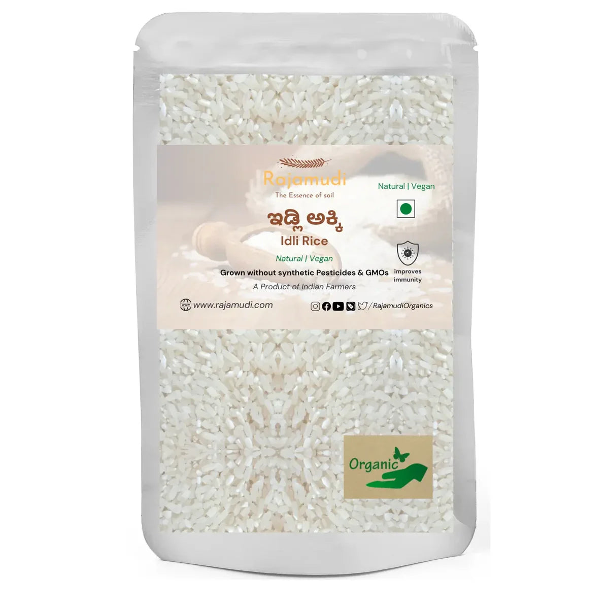 ORGANIC IDLI RICE 40lb