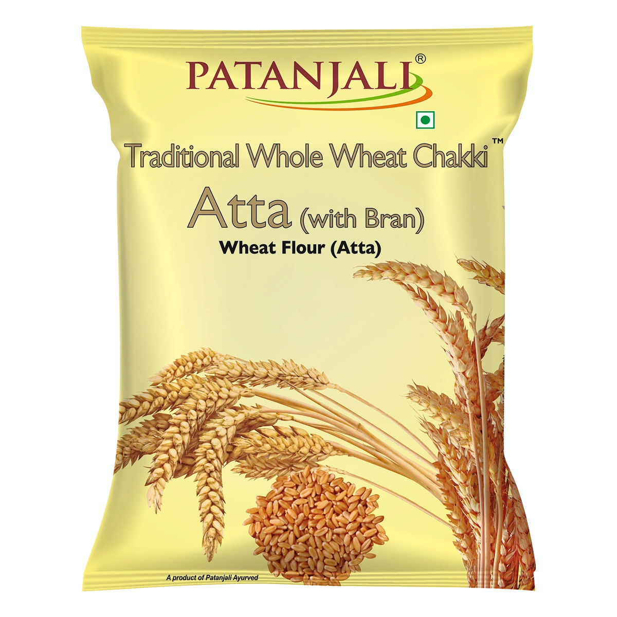 PAT WHOLE WHEAT ATTA 20LB