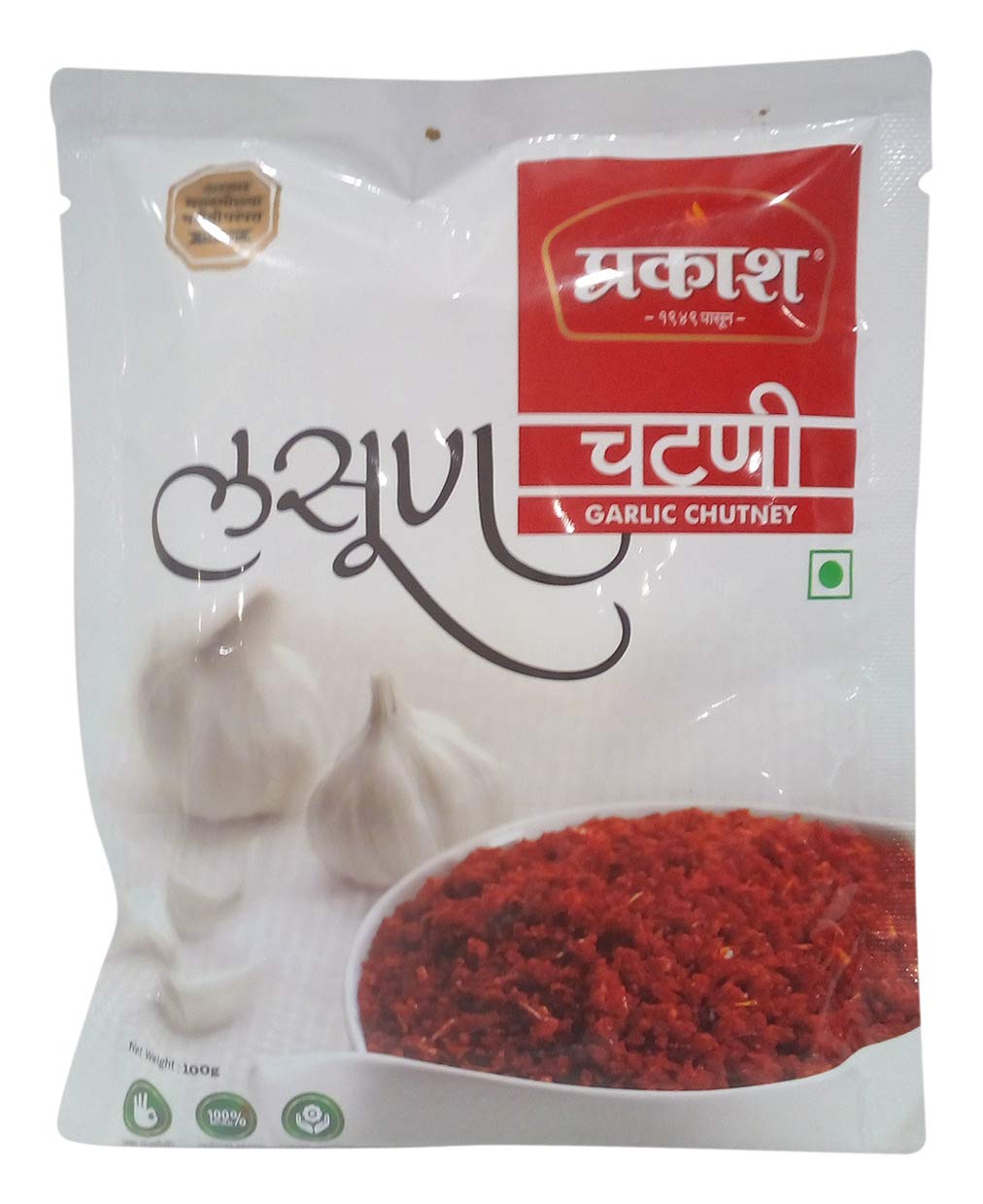 PRAKASH GARLIC CHUTNEY 100G