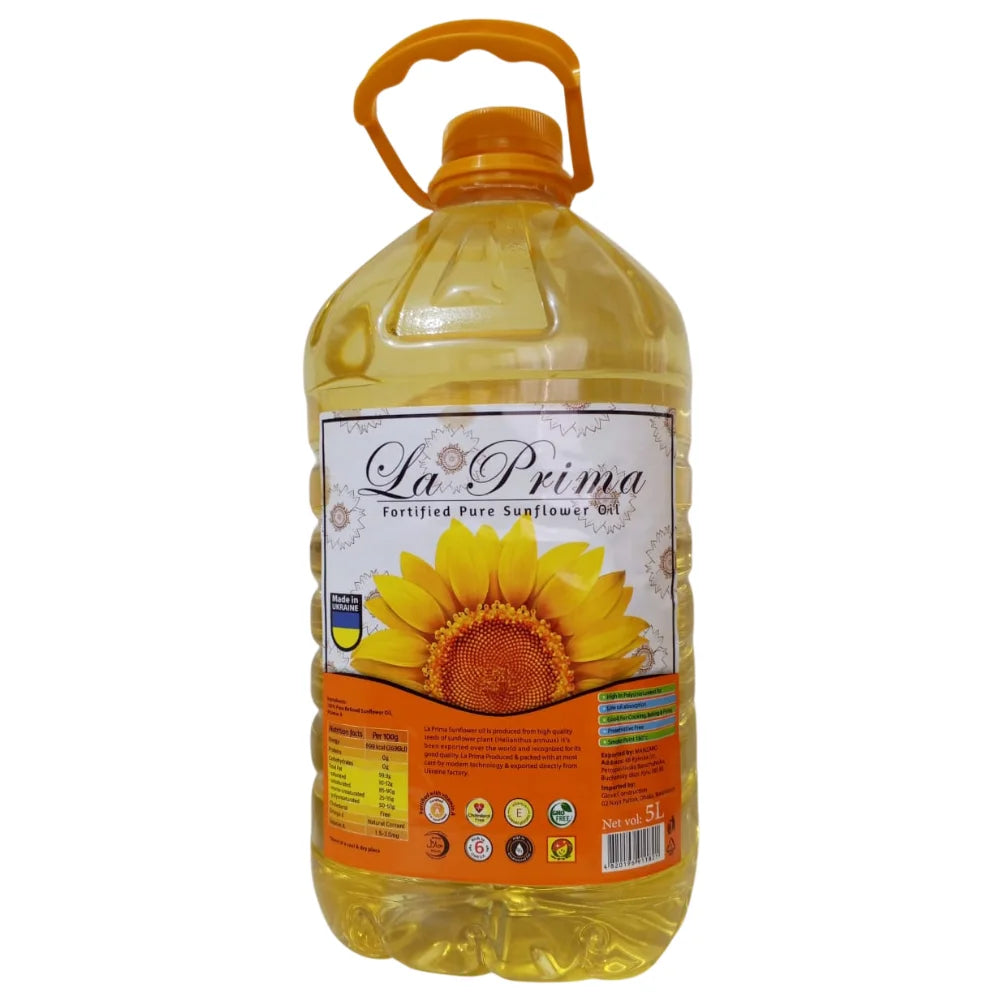 PRIMA SUNFLOWER OIL 5LT